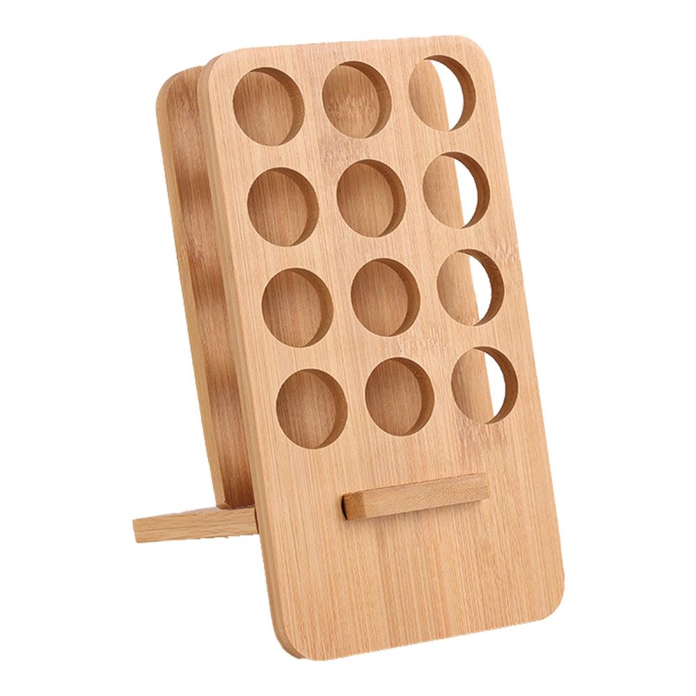 Wooden Essential Oil Display Stand with 12 Slots