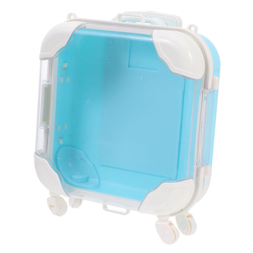 FRCOLOR 3-Piece Transparent Eyelash Storage Box, Portable False Eyelash Organizer