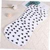 TOYANDONA 3-Layer Cotton Triangle Burp Cloth, Absorbent and Lightweight for Newborns, White, Random Style view 2
