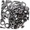 Shoe and Boot Lace Hooks, Alloy, 20-Piece Set, Black view 4