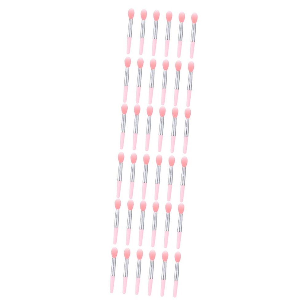Baluue 36-Piece Lip Brush Set for Lipstick and Lip Masks, for Home and On-the-Go Use