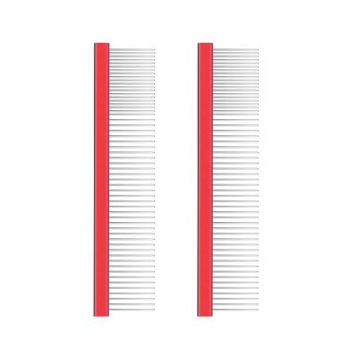 jojobasec Pet Grooming Combs for Cats and Dogs, 2-Pack