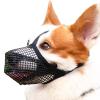 Dog Muzzle for Large Dogs, Anti-Bite Mesh, Breathable, Adjustable view 1