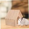 BESPORTBLE Wooden Guinea Pig House and Small Pet Hideout view 2