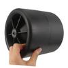 Supvox Garden Stool Wheels, 2-Piece Rubber Set, Black, Sturdy view 2