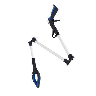 BESPORTBLE Foldable Trash Picker, Lightweight Aluminum Alloy and PP Grabber, Extra-Long Handle for Outdoor Cleaning