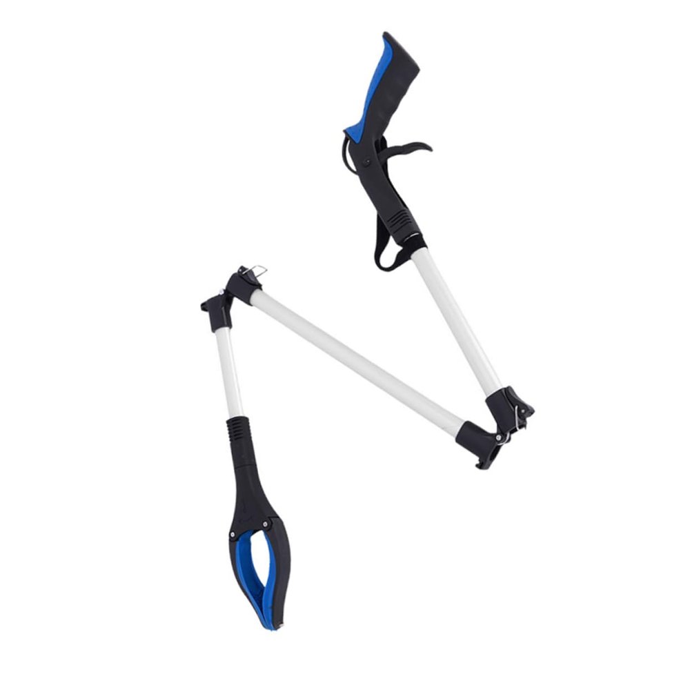 BESPORTBLE Foldable Trash Picker, Lightweight Aluminum Alloy and PP Grabber, Extra-Long Handle for Outdoor Cleaning