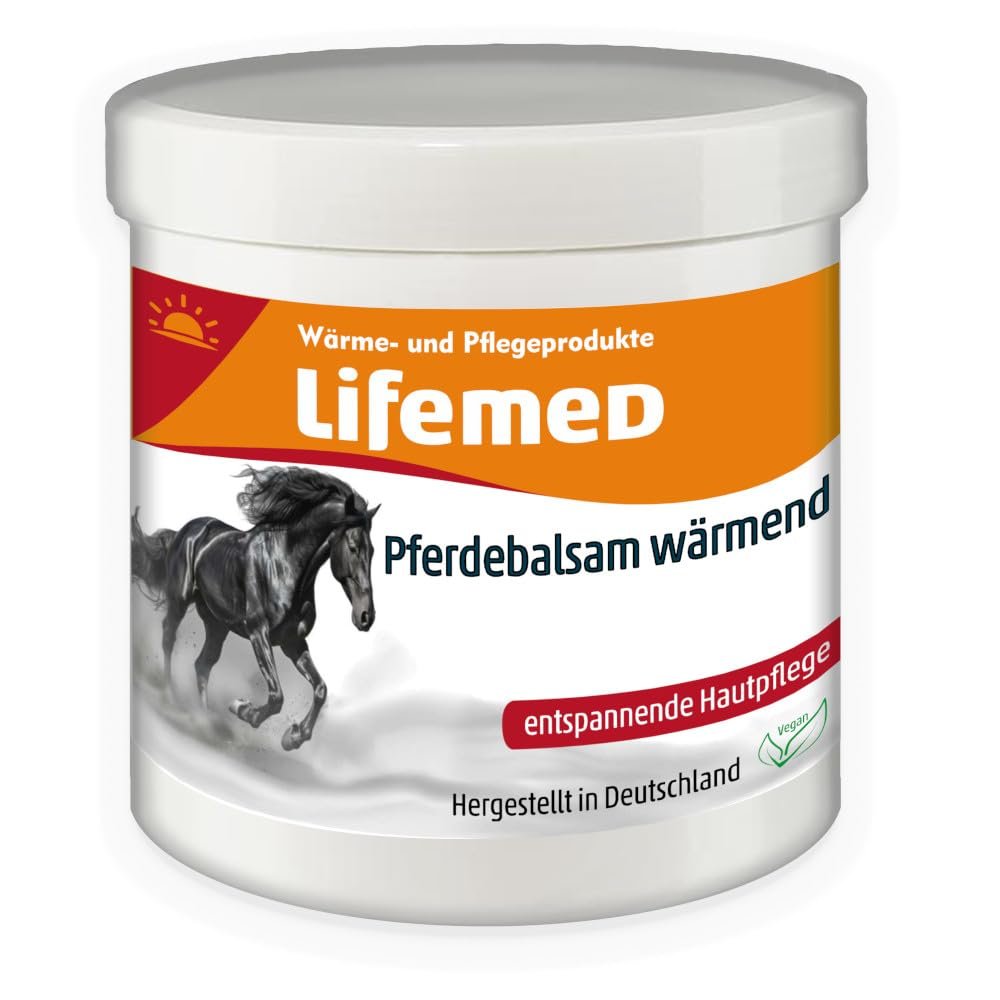 Lifemed Warming Horse Balm, 250 ml, 12-Pack