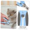 Supvox 2-Piece Nail Clippers for Cats and Dogs, Ergonomic Portable Claw Trimmers with Non-Slip Handle, Easy to Use, for Small, Medium, and Large Pets view 2
