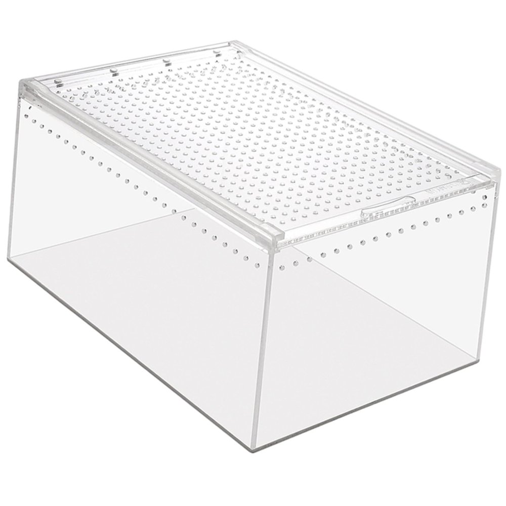 Acrylic Reptile Box with Ventilation for Feeding and Breeding
