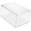 Acrylic Reptile Box with Ventilation for Feeding and Breeding view 1