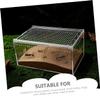 Acrylic Reptile Box with Ventilation for Feeding and Breeding view 3