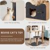 Cat Scratching Mat | Adjustable Self-Adhesive Cat Carpet view 4