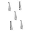 FRCOLOR 5-Piece Nail Clipper Set for Thick Nails, Stainless Steel view 1