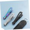 FRCOLOR 5-Piece Nail Clipper Set for Thick Nails, Stainless Steel view 4