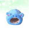 BESPORTBLE 3-Piece Hanging Hamster Nest, Plush Winter Bed, Blue view 4