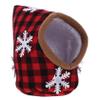 BESPORTBLE Chinchilla House with Soft Cotton Interior, Red view 1