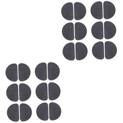 FRCOLOR 12 Pairs Non-Slip Self-Adhesive Rubber Sole Pads for High Heels and Flats
