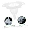 OUNONA 60-Piece Plant Pot Mesh Pads for Bonsai and Flower Pots, Drainage Mats with Excellent Air Circulation to Help Prevent Root Rot view 2
