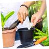 OUNONA 60-Piece Plant Pot Mesh Pads for Bonsai and Flower Pots, Drainage Mats with Excellent Air Circulation to Help Prevent Root Rot view 4
