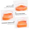 BESPORTBLE 3-Piece Transparent Hamster Toilet, Hamster Bathroom with Bathtub, Durable and Easy to Clean, for Small Rodents view 3