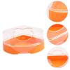 BESPORTBLE 3-Piece Transparent Hamster Toilet, Hamster Bathroom with Bathtub, Durable and Easy to Clean, for Small Rodents view 4