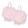 FOMIYES 6-Pack Pink Polyester Bath Pouf Sponges view 1