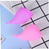 30 mL Silicone Menstrual Cups, Purple, 6-Pack view 2