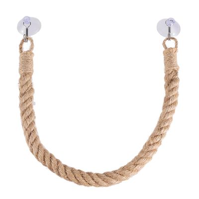 Jute and Plastic Reptile Climbing Rope Toy for Terrariums