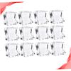 48 Clear 25 mm Acrylic Artificial Ice Cubes view 4