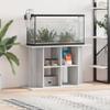 IKAYAA Gray Sonoma Aquarium Stand view 1