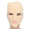 Realistic Women's Latex Face Covering with Blue Eyeshadow for Cosplay Parties view 1