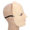 Realistic Women's Latex Face Covering with Blue Eyeshadow for Cosplay Parties view 4