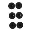 Supvox 6-Piece Dog Collar Tracker Protective Covers, Black view 1