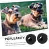 Supvox 6-Piece Dog Collar Tracker Protective Covers, Black view 3