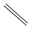 OVAQUIXI Spur Straps, Leather, 50 cm, 1 Pair, with Stainless Steel Buckle, Black view 4