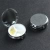 Round Mini Metal Pill Box with Two Dogs in a Basket, 3 Compartments view 3