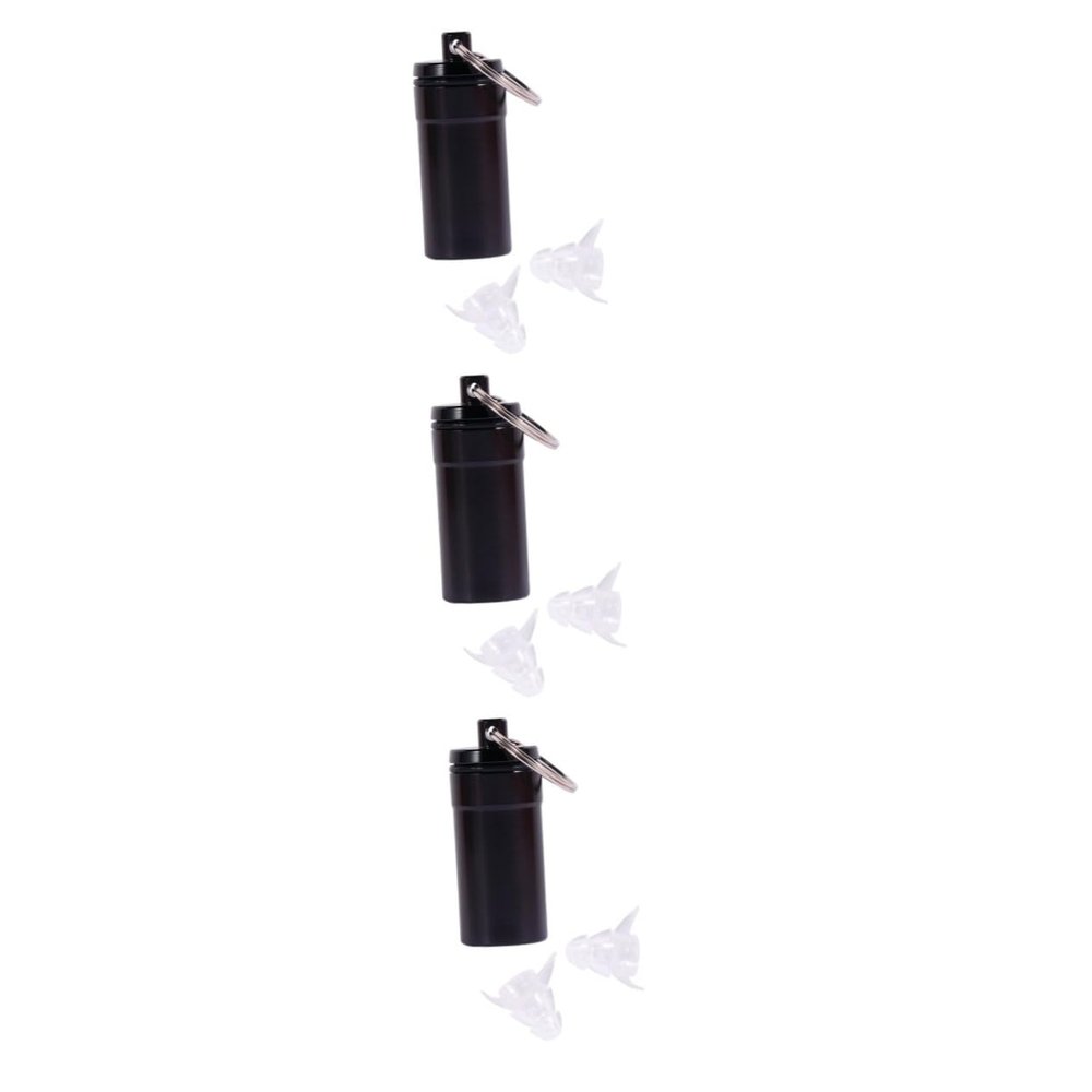 FOMIYES 3 Pairs Filter Earplugs, Noise-Reducing Earplugs for Children, High-Fidelity Wired Earplugs for Sleeping and Hearing Protection