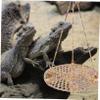 Supvox 2-Piece Cotton Reptile Hammock for Bearded Dragons, Lizards, and Snakes, Easy to Attach, for Terrariums view 2