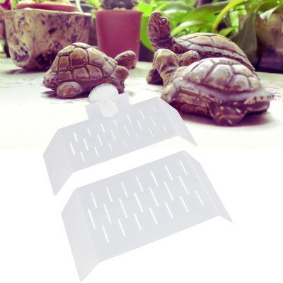 Turtle Basking Platform, Plastic, Strong Suction Cups, Non-Slip Ramp