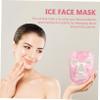 Cooling Face Mask for Hot and Cold Use, Pink PVC view 3