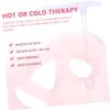Cooling Face Mask for Hot and Cold Use, Pink PVC view 4