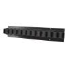 Yctze Black Plastic Wall-Mounted Rack for Horse Crops and Crop Holders view 4