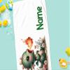 GRAZDesign Personalized Dragon Towel with Name, Kids' Bath Towel for Boys - 140 x 70 cm view 4