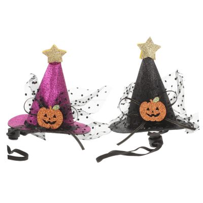 BUGUUYO 2-Piece Halloween Pet Hats