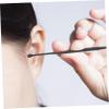 FOMIYES 3-Piece Earwax Removal Tool Set, Black Stainless Steel view 3