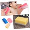 FRCOLOR 4 Sets Baby Bath Brushes, Soft Sponge Massage Brushes for Newborns, 3-Piece Sets x 4 view 4