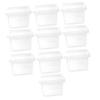 Transparent Reptile Breeding Boxes with Ventilation, 10-Pack view 1