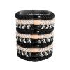 RTRTGS 10-Pack Elastic Hair Ties for Women and Girls, Cotton Bands for Thick and Curly Hair view 1