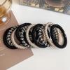 RTRTGS 10-Pack Elastic Hair Ties for Women and Girls, Cotton Bands for Thick and Curly Hair view 4